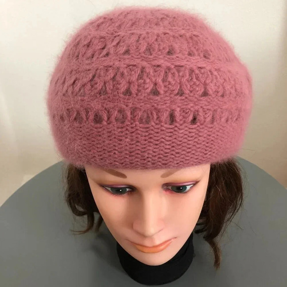 Vintage Dusty Rose Wool Hat - Picture 5 of 11
